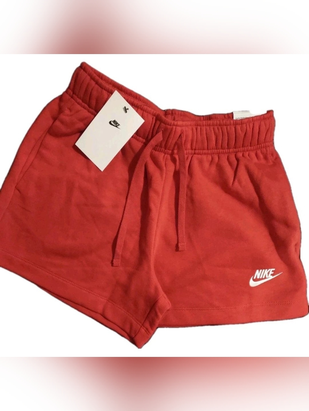 Nike Shorts Sportswear Club Fleece Mid Rise Std Fit DQ5802-657 Women’s XS NWT